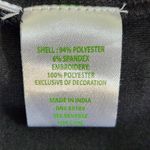 Lilly Pulitzer Black Embroidered Sweatshirt Size Small Rami Velour Sweatshirt Photo 6