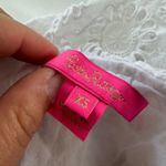 Lilly Pulitzer Top Womens X Small White Trixie Eyelet Off Shoulder Ruffle Cotton Photo 4