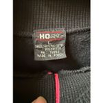 Vintage 80s 90s Ho Skis 1/4 Zip Tunic Sweatshirt Black Neon Pink Blue L Size L Photo 4