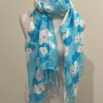 Diane Von Furstenberg NWT  Linen Blend Lightweight Scarf Photo 0
