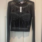 Discreet Mesh Black Shirt Photo 0