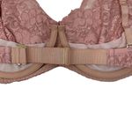 We Are HAH Hook Up Bra Size DD Band 32-40 Lace Balconette Dusty Rose Underwire Photo 7