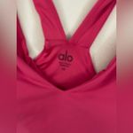 Alo Yoga ALO Airbrush Real Bra Tank Top Pink Size XS Photo 5