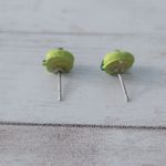 Apple Stud Earrings Photo 4