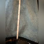 EXPRESS Vintage Denim Blazer and Skirt W Onyx & Black Buttons, Black Trim Photo 12