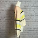 Billabong Striped Knit Sweater Multicolor Women's Size M Photo 1