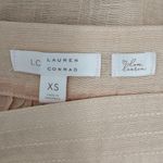 LC Lauren Conrad Apricot Shimmering Square-Neck Peasant Blouse Size XS Photo 5