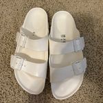 Birkenstock White Birkenstoks Photo 0