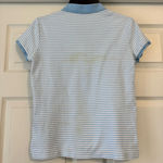 VTG Ralph Lauren Sport Cropped Polo Baby T Shirt L White Blue Orange Size L Photo 1