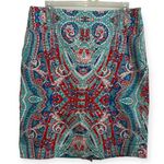 Jones New York paisley pattern pencil skirt women’s size 6 Photo 0