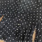 Wilfred  aritzia polka dot long sleeve button down blouse Photo 4