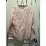 Lilly Pulitzer Lily Pulitzer Women’s Long Sleeve Striped Pink White Button Up Shirt Size XL Photo 3