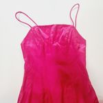 MORE TO COME Ella Ruffle Mini Dress in Hot Pink XXS Photo 4