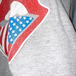 The Rolling Stones  gray super distressed graphic tattered crewneck sweatshirt Photo 2