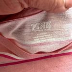 PINK - Victoria's Secret  Womens Short Sleeve Round Neck Crop Top Pink Size Medium Photo 6