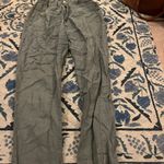 Anthropologie  Little Lies green linen pants 8 Photo 1