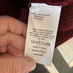 Suzanne Betro Lace Collar Burgundy Sweater Size L/XL NWT Photo 9