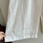 Anthropologie RUMER Luella Pants, Linen Pants, Cream/Tan, Size XXS Photo 9