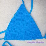Aila Blue New Set! Free People x blue bikini, top size S, bottom size M Photo 6