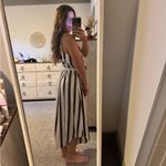 She & Sky  Striped Jumpsuit in Red, Navy Blue and White Photo 1