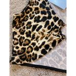 Just Quella NWT-  Leopard Animal Print Crop Tank M Photo 1