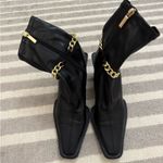 Western bootie with chain Black Size 7 Photo 1