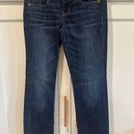 American Eagle  Outfitters Women's Dark Wash Stretch Straight Leg Jeans Size 4 Photo 0