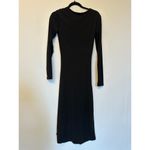 Dynamite  Long Sleeve Front Ring Midi Dress Size Small Photo 7
