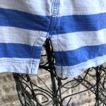 John Lewis Striped Drop Sleeve Cotton Slub T Shirt UK 14 S 10 Lapis Blue… Photo 9