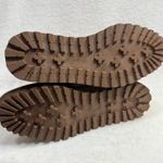 Zodiac  10M Julia Brown Faux Leather Wedge Lug Ankle Platform Boot Zipped Comfort Photo 9