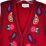 Alfred Dunner Vintage  Wool Sweater Vest Photo 1