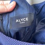 Alyce Paris  Women's Navy‎ Sparkly Bodycon Mini Open Back Dress Size 0 Photo 3