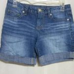 LC Lauren Conrad LAUREN CONRAD JEAN SHORTS, SZ 2 , CUFFED Photo 0