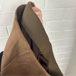 Loft  Faux Suede Ponte Legging Pants Size L Tall Photo 9