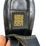 Biba Denim Peep Toe Buckle Heels Sz 41 NWOB Blue Photo 6