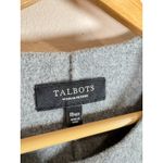Talbots  Women’s Wool Blend Jacket Gray Plus Size Lightweight Quiet Luxury 18WP Photo 2