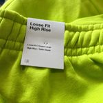 Nike NWT WOMEN'S ESSENTIAL FLEECE SHORT ATOMIC GREEN Photo 5