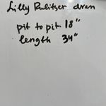 Lilly Pulitzer Women’s Vintage Floral Print Tunic Top Embroidered Cover Up sz XS Photo 8