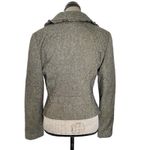 Loft  Womens Blazer Jacket Sz 6  Ruffle 3 Button Corporate, Girl boss, Business Photo 3