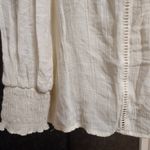 Fig & Flower Lace Cream Color Top White Photo 2