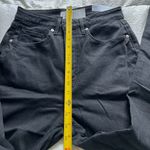 Loft NWT:  Black the slim Flared high waisted curvy jeans size 28/6 Photo 4