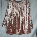 Active USA  Crushed Velvet Off The Shoulder Flutter Sleeve BohoTop Photo 6