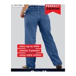 Woman Within NWT size 22W  black denim natural fit jeans. Photo 1