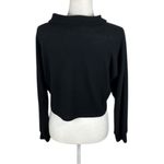 Caution to the Wind  Black Cropped Top Size Medium Photo 3