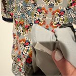 J.Crew Misty Fog Floral Medallion Print 100% Silk Shift Dress size 2 Photo 5