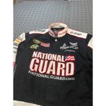 Chase Authentics ‎ Dale Earnhardt Jr NASCAR National Guard Jacket Size Large Photo 1