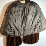 La Martina Women's stylish poncho made of mink fur. $150. Photo 5