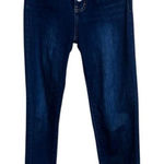 431. Kancan high rise dark wash distressed button fly Jeans Sz 1/24 #718 Blue Photo 0