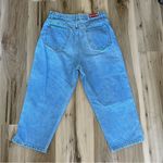 Vintage Halston high relaxed cropped mom jean 12 Blue Photo 1