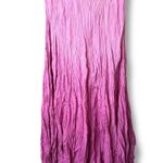 Chaudry by Anthropologie Pink Ombre Embellished Asymmetrical Skirt | Size S NWT Photo 0